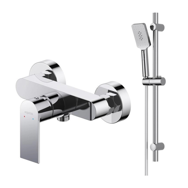 Смеситель для душа Aquatek Лира AQ1432CR Хром Смеситель для душа Aquatek Лира AQ1432CR Хром