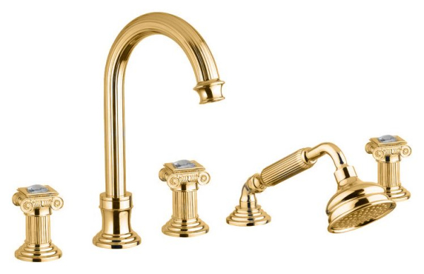 Смеситель Cezares Olimp BVD 03/24 Sw на борт ванны