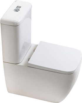 Чаша для унитаза-компакта BelBagno Alpina-r BB0159CPR