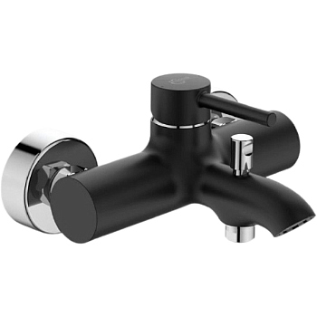 BC675U4 KOLVA смеситель для ванны (черный хром)