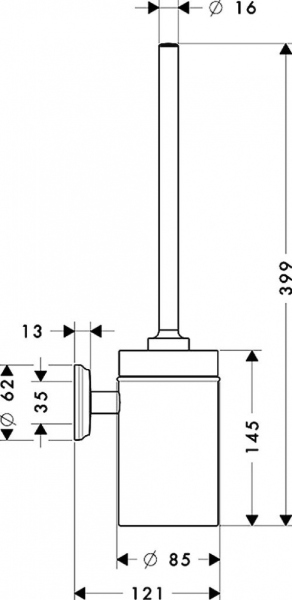 Ершик Hansgrohe Logis Classic