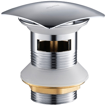 Донный клапан Aquatek AQ6004CR click-clack Хром Донный клапан Aquatek AQ6004CR click-clack Хром