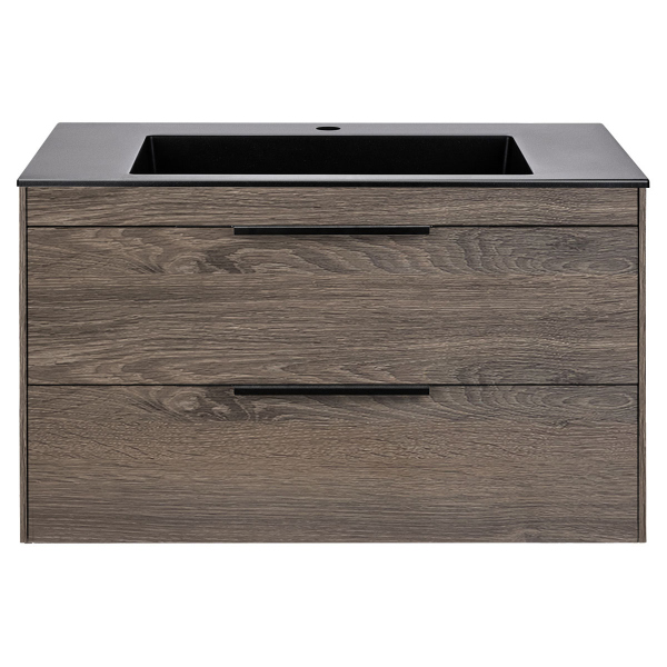 Тумба с раковиной Vincea Chiara 2D 800 подвесная, R.Oak, VMC-2C2800RO+VCB-13800G Тумба с раковиной Vincea Chiara 2D 800 подвесная, R.Oak, VMC-2C2800RO+VCB-13800G