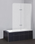 Шторка на ванну BelBagno Sela V 21 120/140 C Cr R