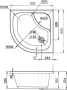 Поддон для душа AM.PM Gem Deep W90T-401A090W 90x90