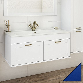 Тумба для комплекта Sanflor Ванесса 105 подвесная, индиго