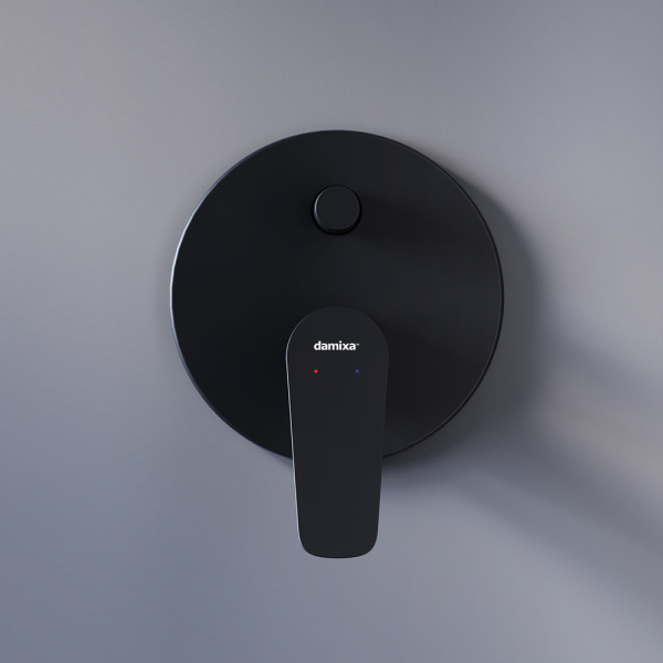 Смеситель для ванны и душа, монтируемый в стену Damixa Jupiter, 777100300