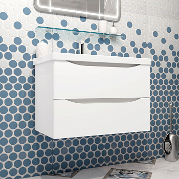 Тумба с раковиной Smile Элеганс 80