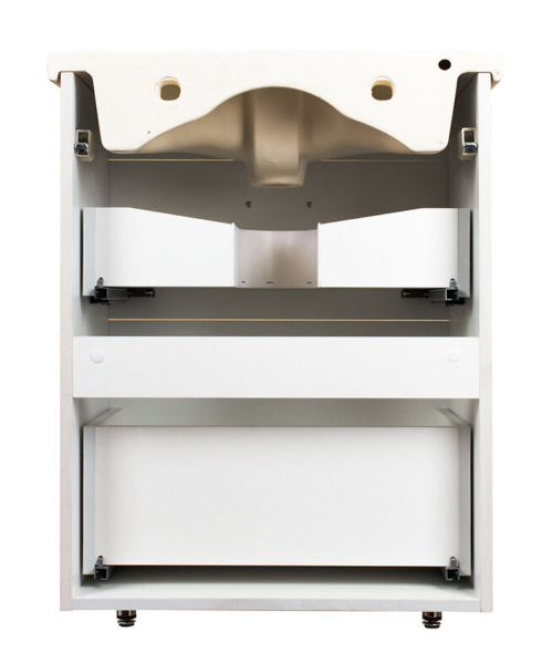 Тумба для комплекта Style Line Лотос 60 Люкс Plus напольная, белая