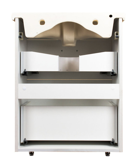 Тумба для комплекта Style Line Лотос 60 Люкс Plus напольная, белая