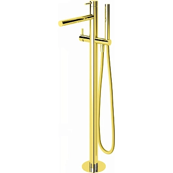 CZR-B-VDP-03 Напольный смеситель для ванны, исполнение золото
