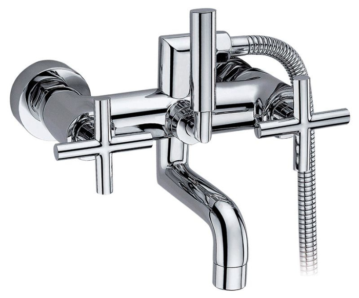 Смеситель для ванны BelBagno Vittoria VIT-VAS-CRM