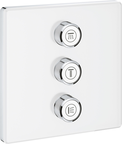 Переключатель потоков Grohe Grohtherm SmartControl 29158LS0 на три потребителя, moon white