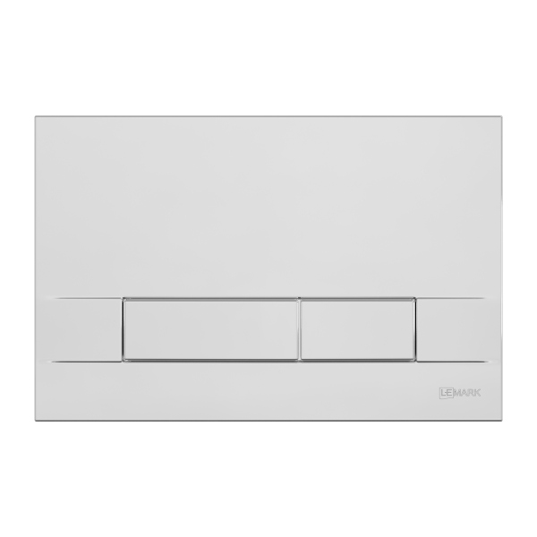 Кнопка смыва Lemark BIT для инсталляции, механическая, хром глянец (9801005)