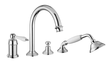 Смеситель на борт ванны Cezares, APHRODITE-BVDM-03/24-Bi