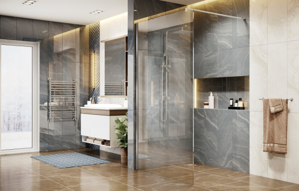 Душевая перегородка Ambassador Waik-in 15031101 (900x2000)