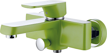 Смеситель D&K Berlin Humboldt DA1433212 для ванны с душем, зеленый