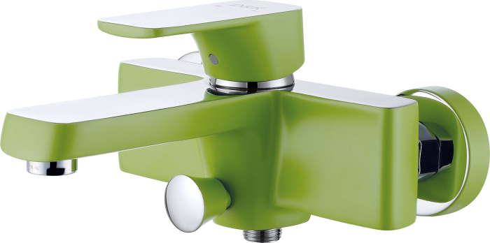 Смеситель D&K Berlin Humboldt DA1433212 для ванны с душем, зеленый