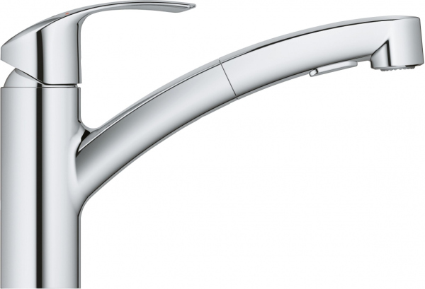 Смеситель для мойки Grohe Eurosmart 30305000 с выдвижной лейкой