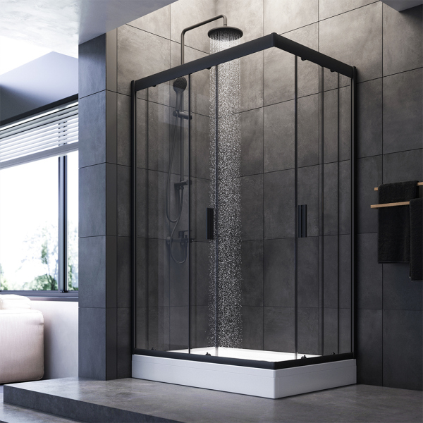Душевое ограждение 120x80 см, без поддона AM.PM Gem, W90G-404-120280-BT