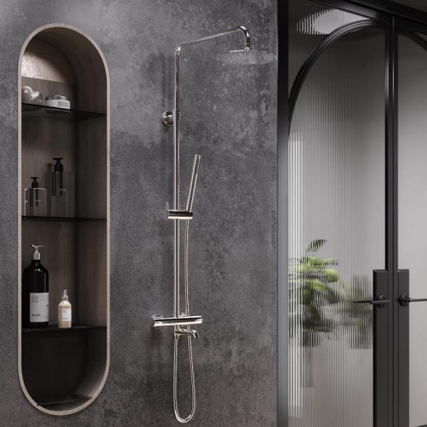 Душевая система c термостатом Damixa Scandinavian Pure, 936810000