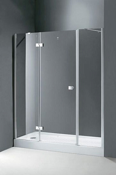 Душевая дверь в нишу Cezares Crystal-B-13-30+60/60-C-Cr-L