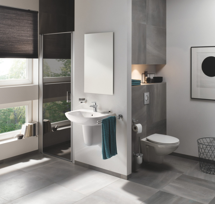 Унитаз подвесной Grohe Bau Ceramic 39427000 с крышкой