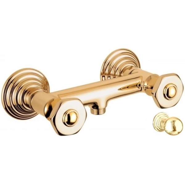 APHRODITE-DS-03/24-M Смеситель для душа, исполнение  золото, ручки Шар APHRODITE-DS-03/24-M Смеситель для душа, исполнение  золото, ручки Шар
