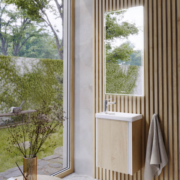 Подвесная тумба без раковины AQWELLA 45 см, URB0145DD