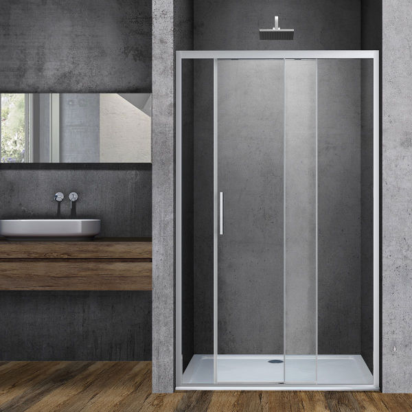 Душевая дверь Vincea Soft VDS-3SO150CL, 1500, хром, стекло прозрачное