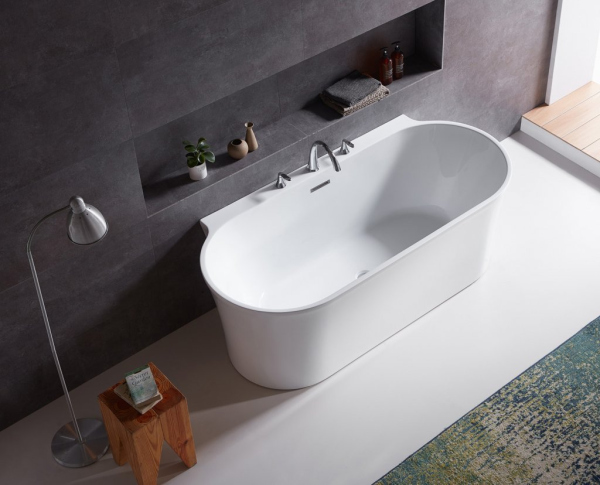 Акриловая ванна BELBAGNO BB409-1700-800-W/NM Белая матовая внутри, черная матовая снаружи Акриловая ванна BELBAGNO BB409-1700-800-W/NM Белая матовая внутри, черная матовая снаружи