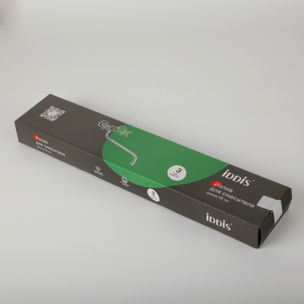 Излив для ванны IDDIS S-образный, нержавеющая сталь, 350 мм. (995S35C2SM) Излив для ванны IDDIS S-образный, нержавеющая сталь, 350 мм. (995S35C2SM)