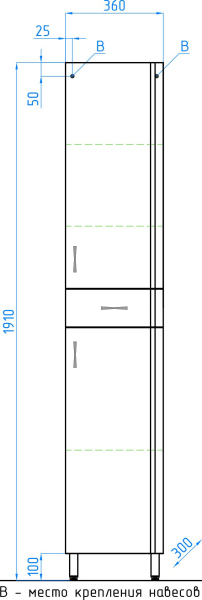Колонна Style Line Эко Стандарт, ЛС-00000112