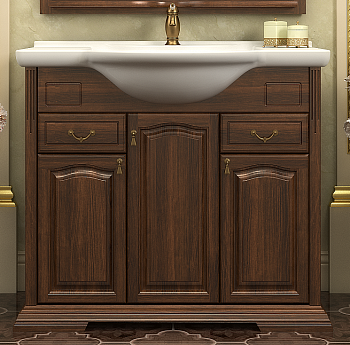 Тумба без раковины Opadiris Риспекто 80, 9003 (Раковина Opadiris Kirovit Классик 80), 00-00006024