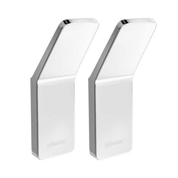 Крючок одинарный Lemark SMOOTH LINE для полотенец и халатов, хром (9711001)