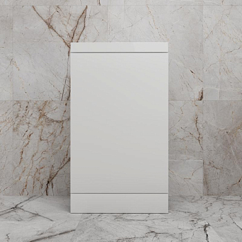 Тумба без раковины напольная "МОНО 50", белый софт, ЛС-00002450