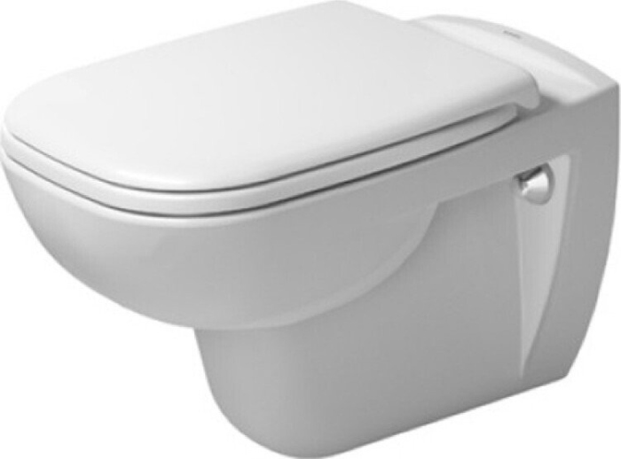 Чаша подвесного унитаза Duravit D-Code Rimless (45700900A1) с сиденьем