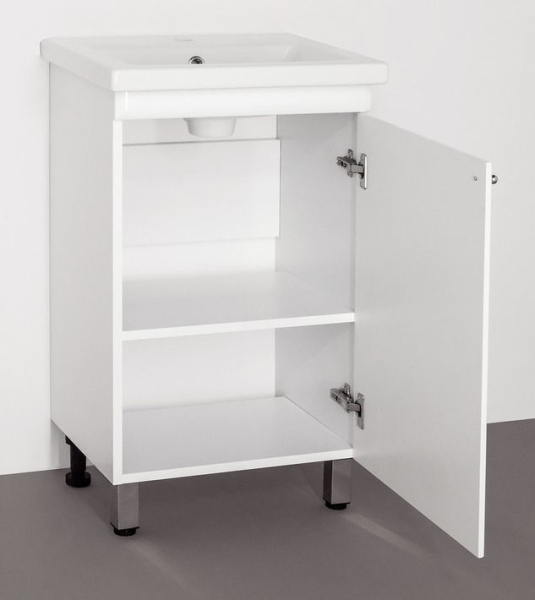 Тумба для комплекта Style Line Канна 50 Люкс, белая