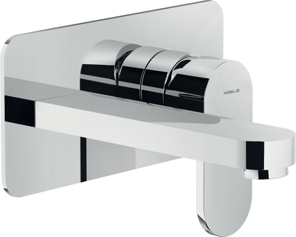 UP94198CR UP смеситель для раковины настенный (внешняя часть)