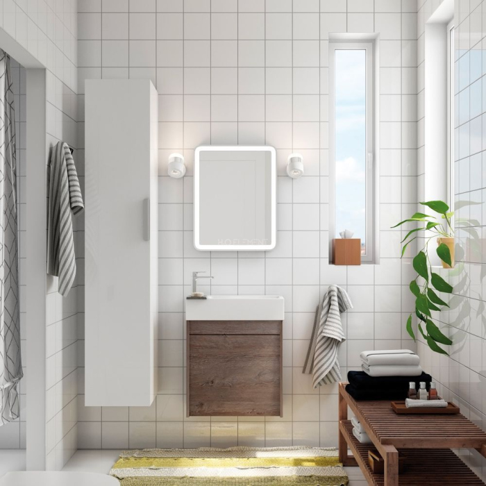 Тумба под раковину ART&MAX FAMILY, Family-500-1D-SO-PS