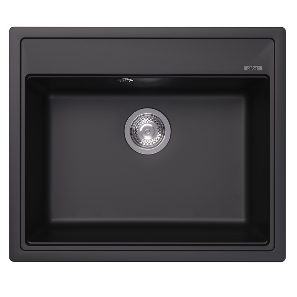 Кухонная мойка ABBER Quarz AQ2902B черная