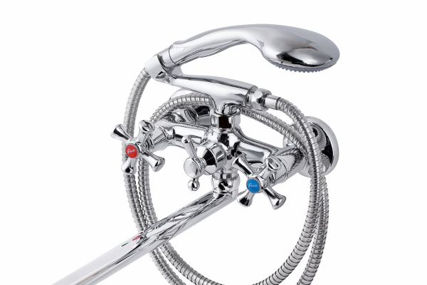 Смеситель для ванны с душем FAUZT FZs-421-07 тип См-ВУДРНШлА