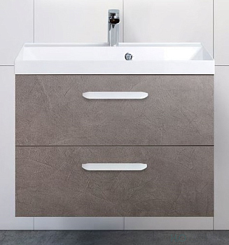 Belbagno База под раковину подвесная с двумя выкатными ящиками, AURORA-700-2C-SO-PG