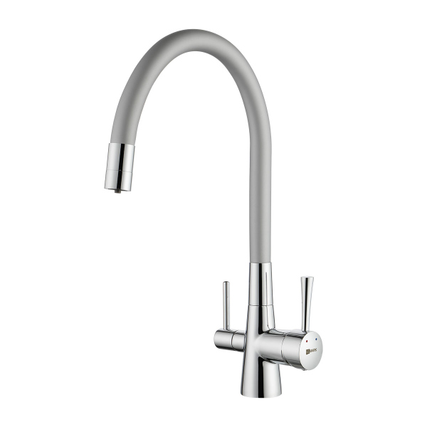 Смеситель Lemark для кухни с подключением к фильтру с питьевой водой Comfort (LM3075С-Silver) Смеситель Lemark для кухни с подключением к фильтру с питьевой водой Comfort (LM3075С-Silver)