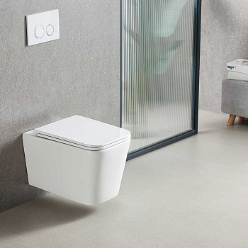 Унитаз подвесной Vincea Tornado Q-Line VT1-12T безободковый, цвет белый, soft-close сиденье