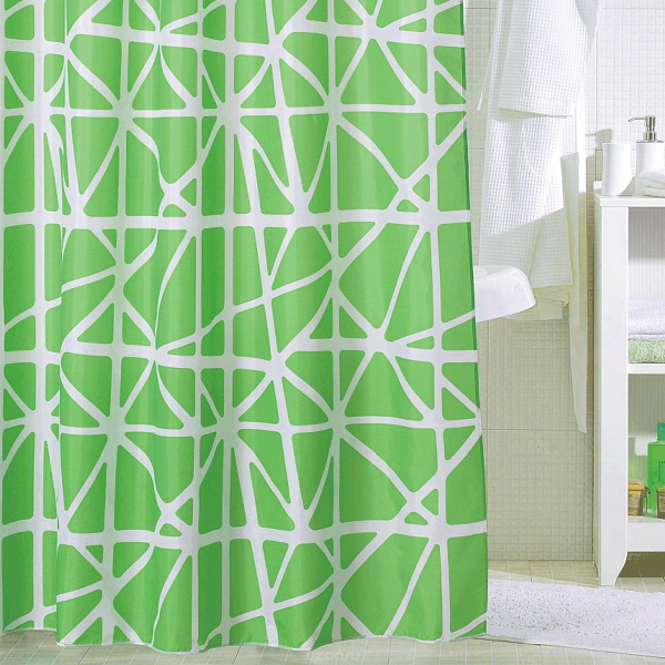 Штора для ванной Iddis Green Nest