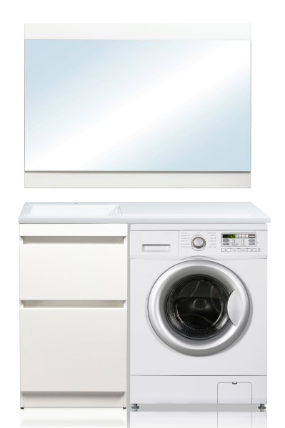 Тумба для комплекта Style Line Даллас 110 Люкс Plus напольная, белая