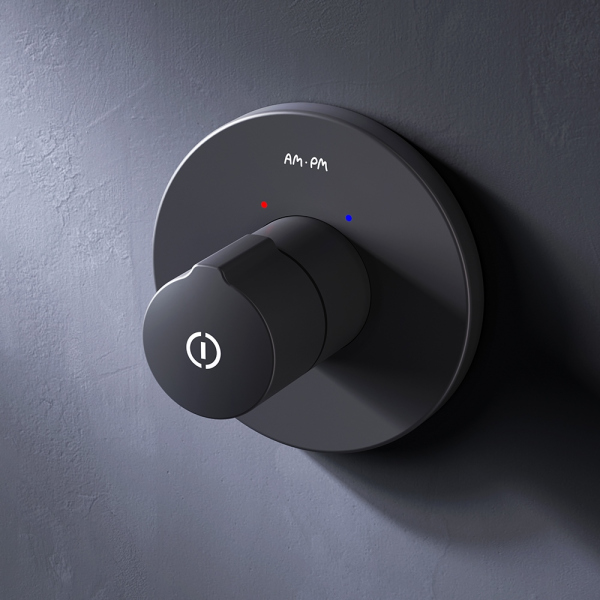 Смеситель для душа AM.PM X-Joy TouchReel F85A65722 Черный матовый Смеситель для душа AM.PM X-Joy TouchReel F85A65722 Черный матовый