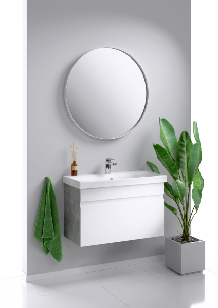 Подвесная тумба без раковины AQWELLA 80 см, SRT0108BS