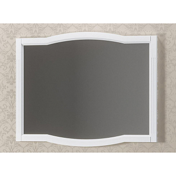 Зеркало Opadiris Лаура 120, цвет белый без патины, Z0000012471